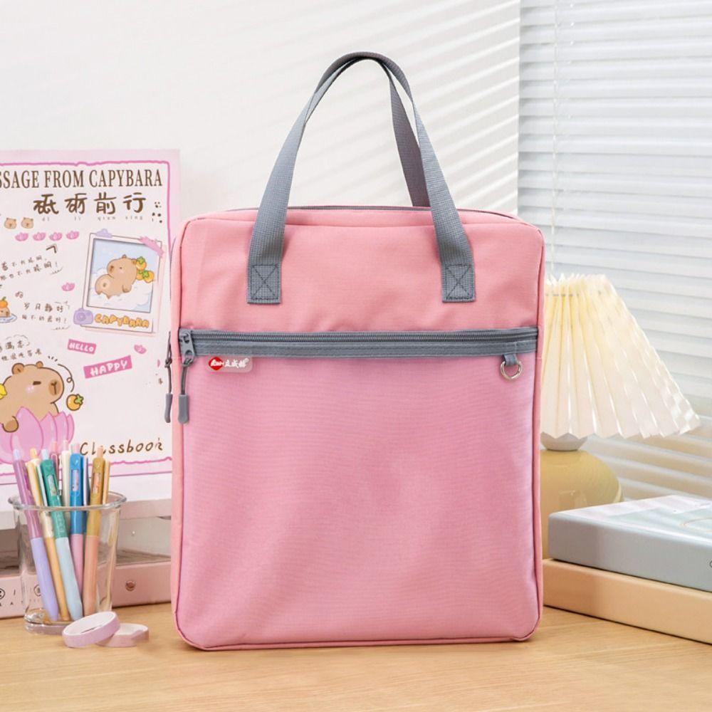 Waterproof Book Storage Bag Handheld Document Storage Bag Art Storage Bag Back To School
