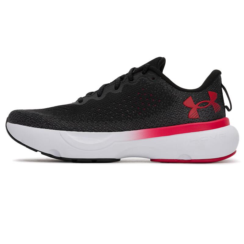 Under Armour HOVR Infinite Castlerock Red Men Sneakers Black 3027523-004