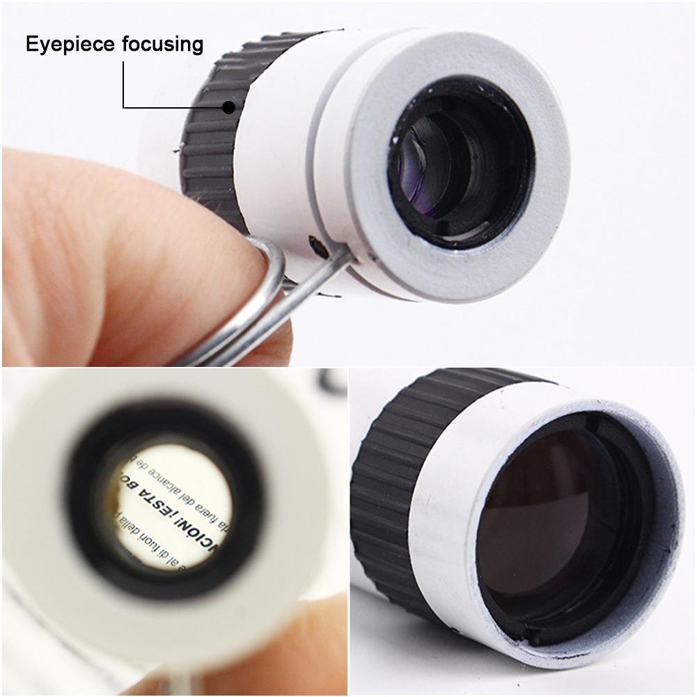 2.5X17.5MM HD Защита глаз Мини Телескоп Однотрубный Телескоп С Пальцевой Пряжкой