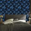 Watercolor Galaxy Navy Blue Wallpaper for Living Room and Bedroom 50x1000