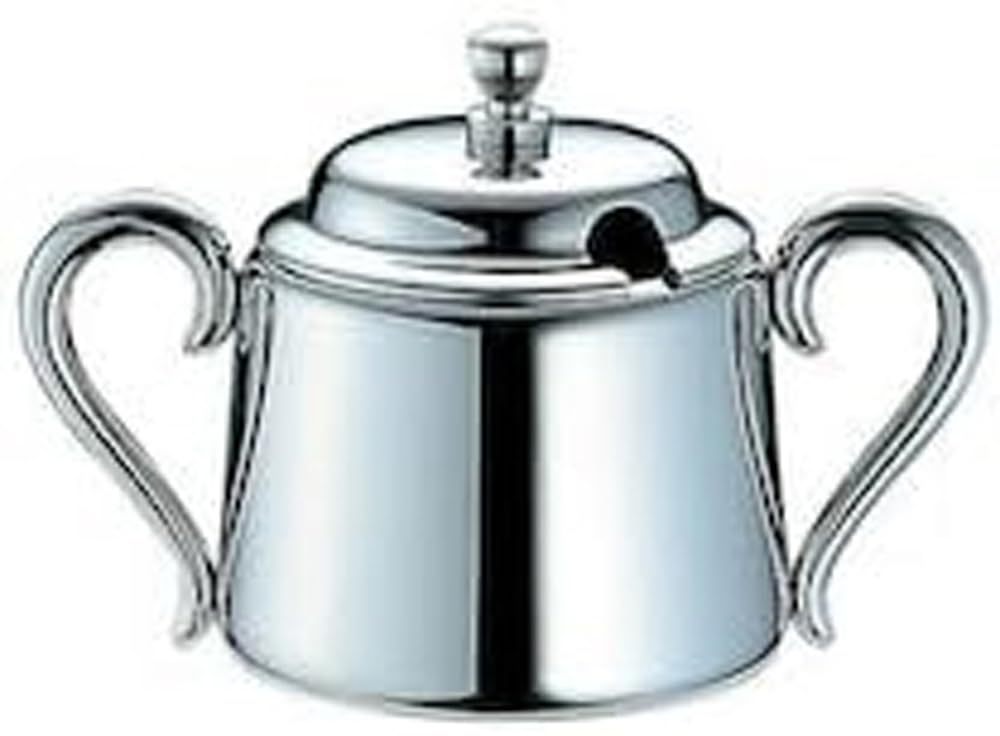 YUKIWA M Sugar Pot for 3 People, Q-03031503, Stainless Steel