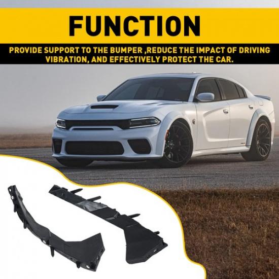 Set Of 2 Left&Right Front Bumper Brackets For 2015- Dodge Charger 68226533A