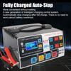 EU Plug High Frequency Pulse Repair For SUV Truck Boat Motorcycle Fully Automatic Car Battery Charger 12V/24V 220W High Power