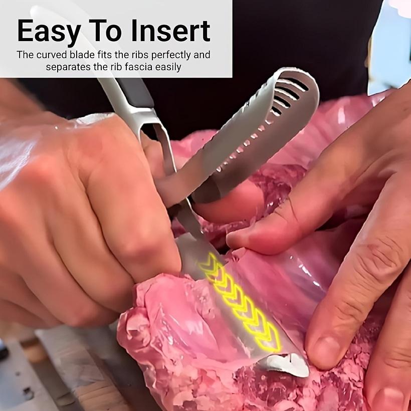 Удалитель ребер из нержавеющей стали, незаменимый мясной инструмент для каждого дома