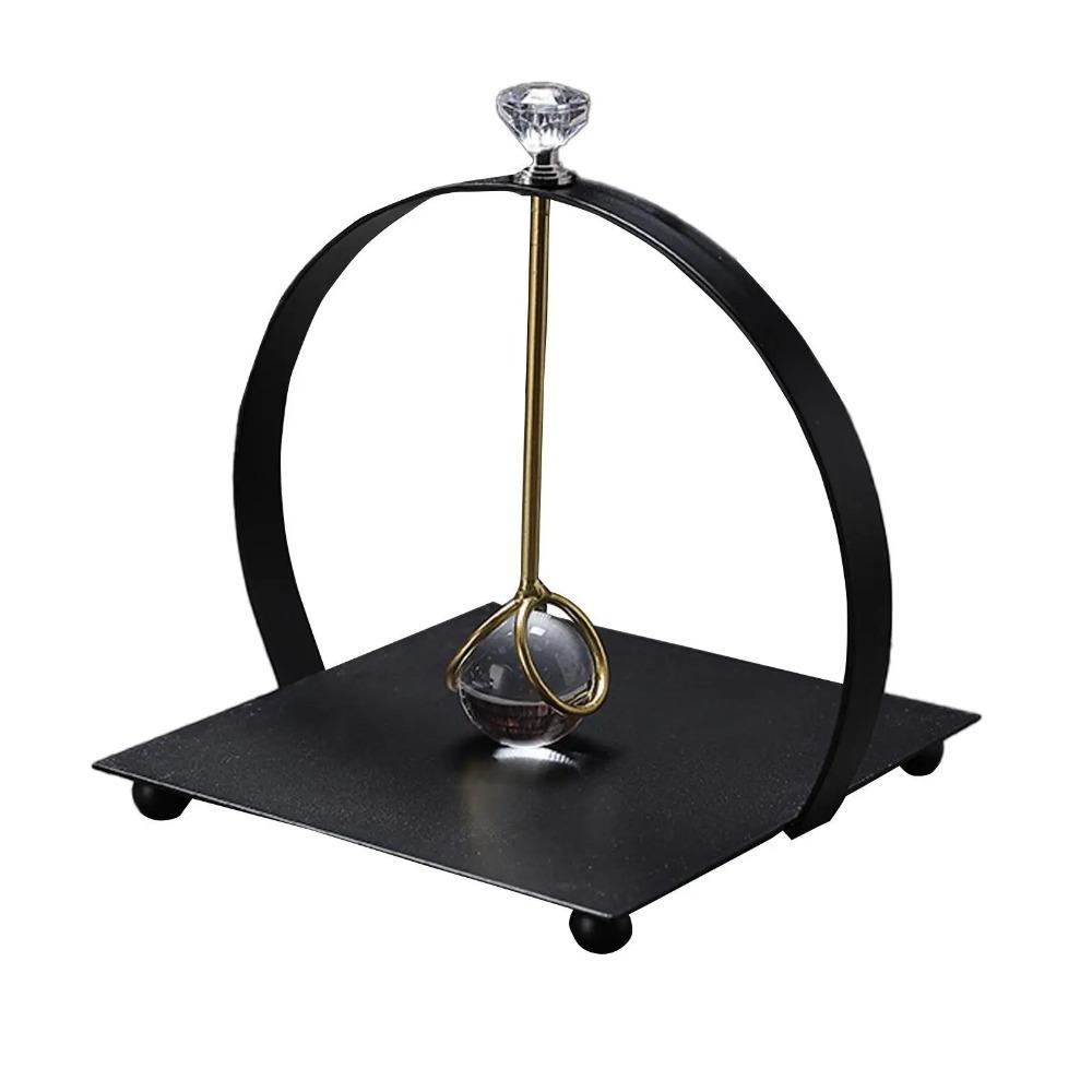 Display Rack Modern Napkin Holder with Handle Square Arch Bridge Napkin Dispenser Iron Durable Tissue Storage Box Cafe
