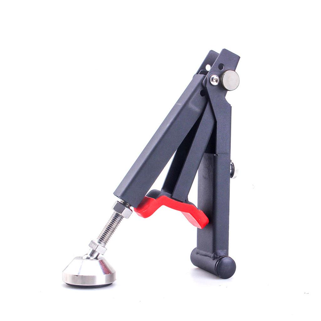 High Strength Motorcycle Lift Stand Sided Paddock Holder for Front&Rear Wheels, Easy Storage Design for Bike Enthusiasts