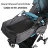 Universal Baby Stroller Footrest Extension - Children's Seat Footboard Accessory