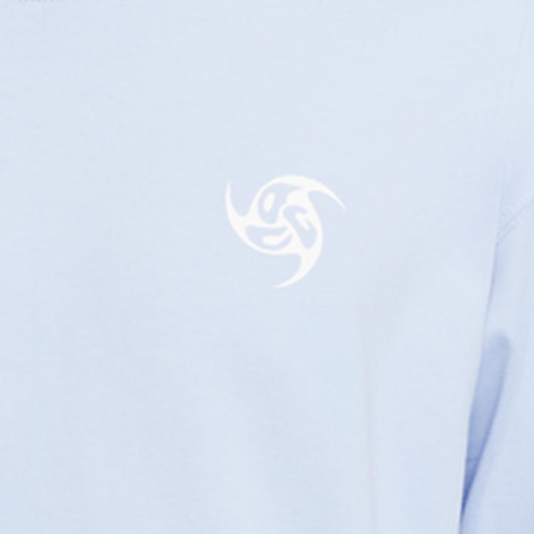 Nike Acg Topo Футболка с абстрактным узором и принтом с длинным рукавом и круглым вырезом, мужские топы, кобальтово-синий FB8445-479