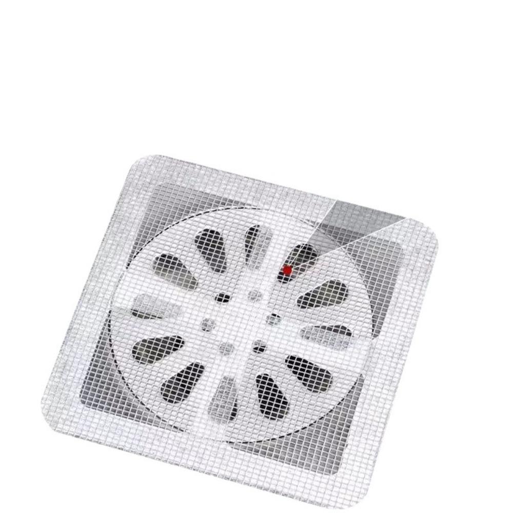 30Pcs Sink Strainers Disposable Floor Drain Sticker Anti-blocking Filter Mesh Stickers  Bathroom