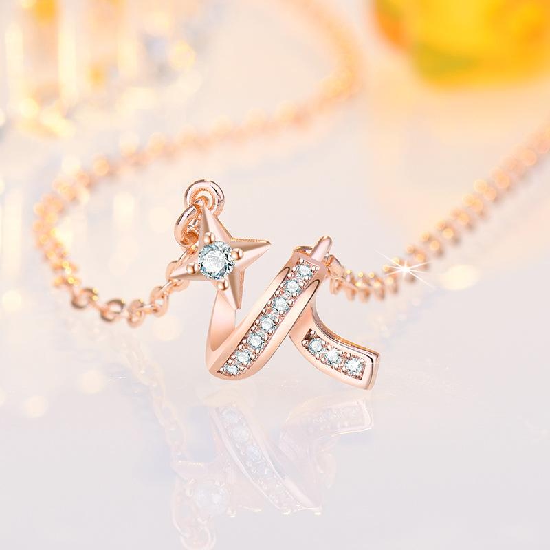 Женское ожерелье Lindon, кулон из медного сплава, циркон, модный подарок