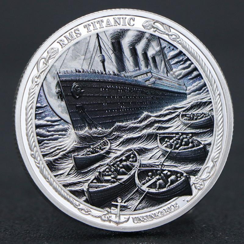 1 шт. 1881 Монета-медаль в память о зарубежной торговле 'Wanderer' Диаметр монеты 38 мм