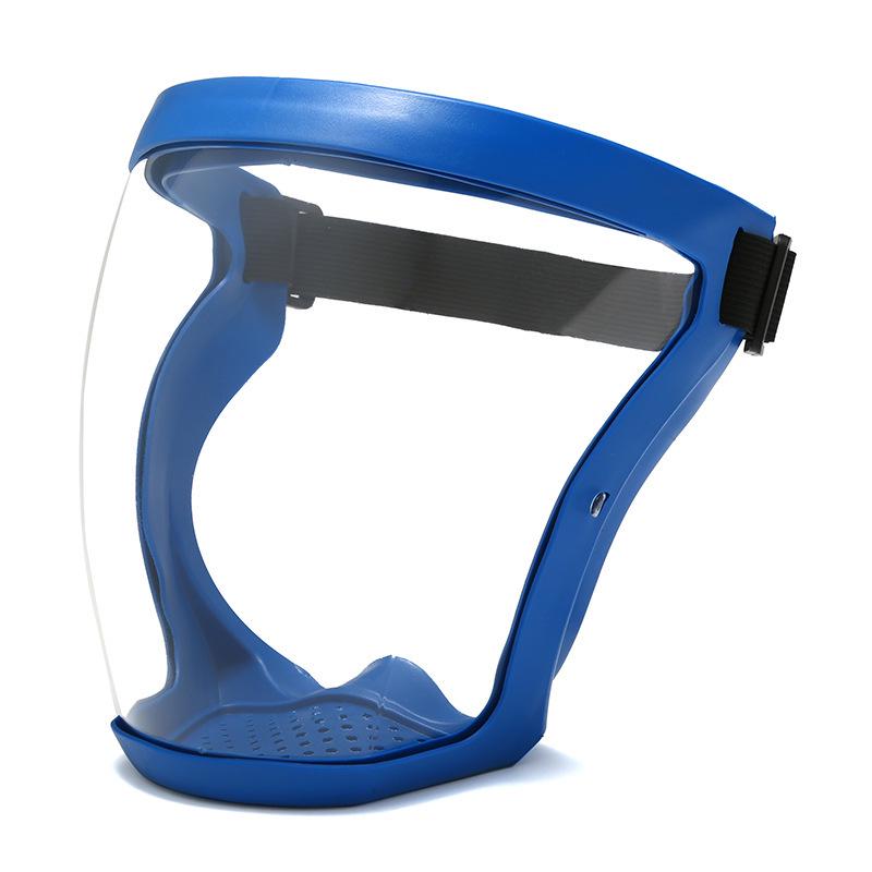 High-Definition Transparent Anti-Droplet Face Shield with Dustproof Riding Goggles 968