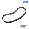 V-Belt Pj457 180J Rubber Belt 3/4/5/6 Ribs For Diy Rc Motor Transmission Belt
