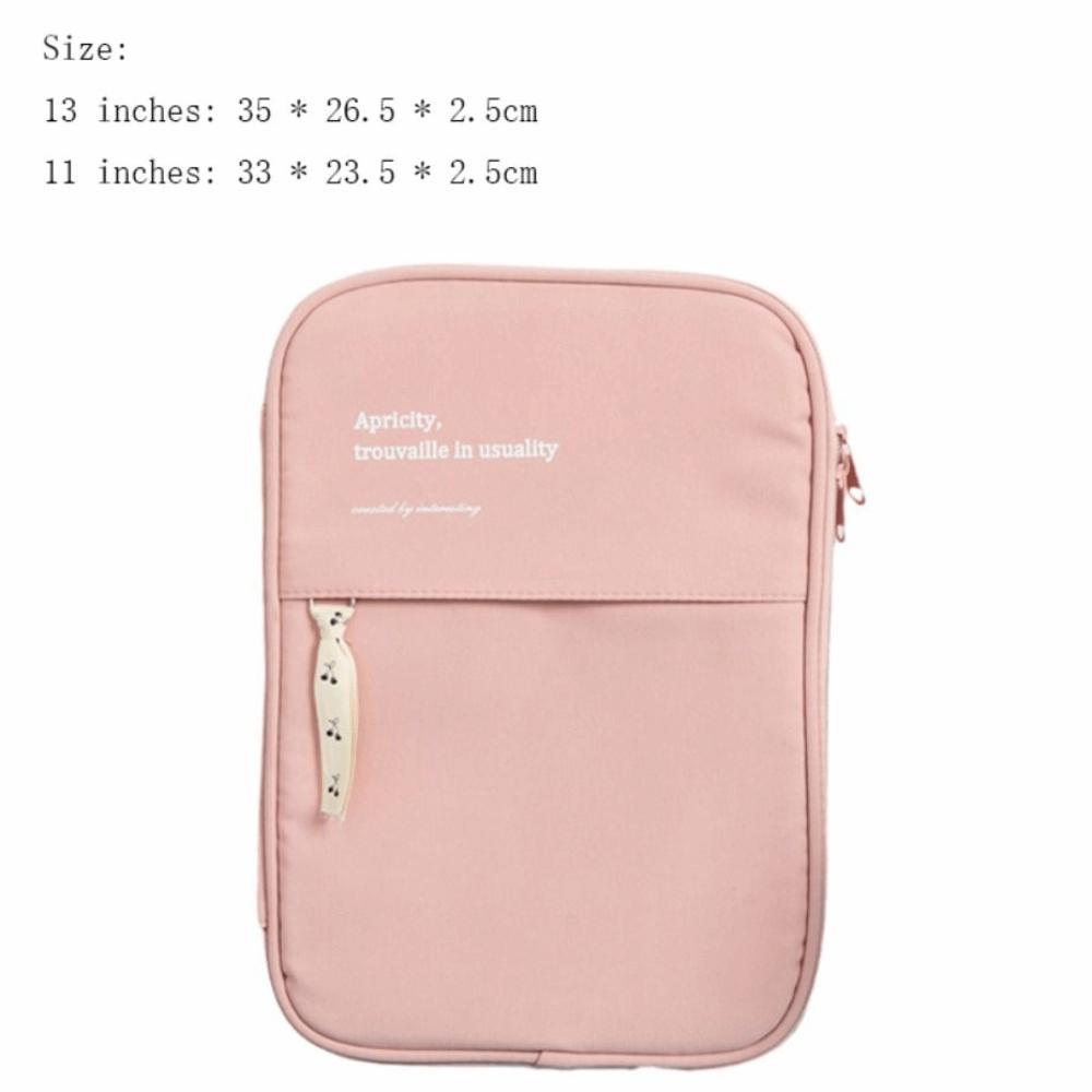 Waterproof Laptop Sleeve Case 11/13 Inch Notebook Pouch Oxford Cloth Storage Bag  Tablet Protection