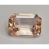 Stunning Peach Morganite Natural Emerald Cut 8-10 Ct Certified Loose Gemstone