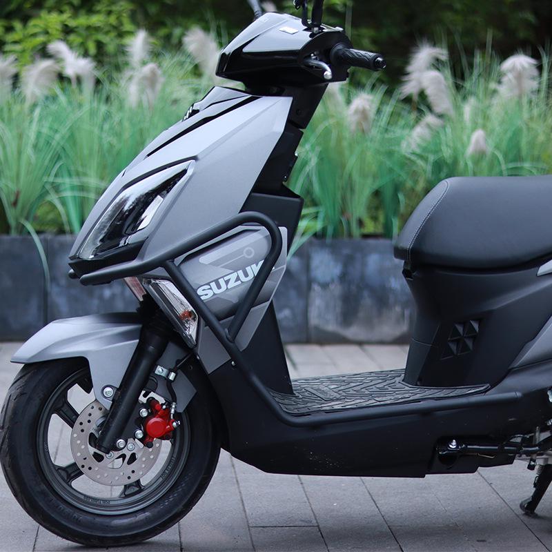 Легкий Мотоцикл Suzuki UY125 Защитные Противоударные Дуги - Передний и Задний Бамперы из Углеродистой Стали