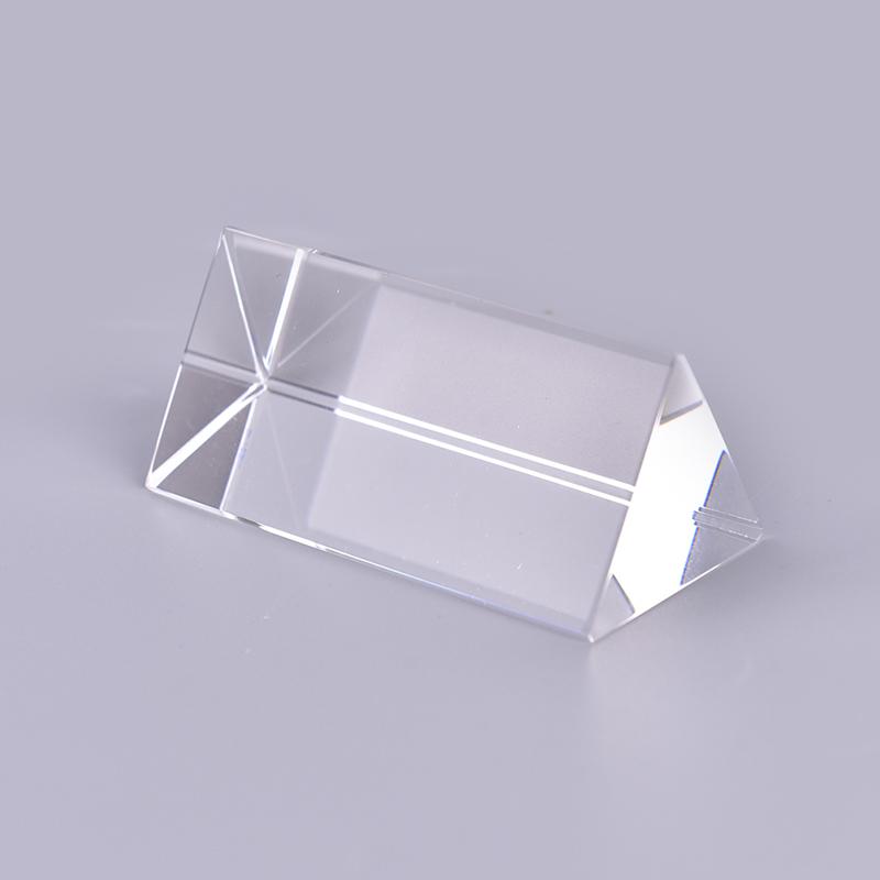 30*30*60Mm Triangular Prism Bk7 Optical Prisms Glass Physics Teaching Refracted