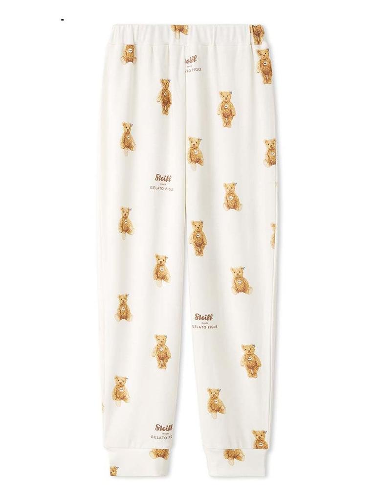 Gelato Pique Лимитированная серия Steiff Детские длинные брюки с принтом Джеймса PKCP245465 CRM