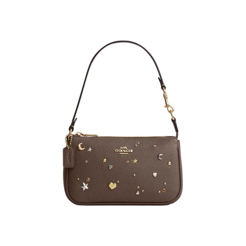 Сумка на плечо COACH Nolita 19 из канвы с фирменным узором