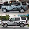 Наклейки Defender 110, Discovery 4, Range Rover Sport: Внедорожные декоративные полосы