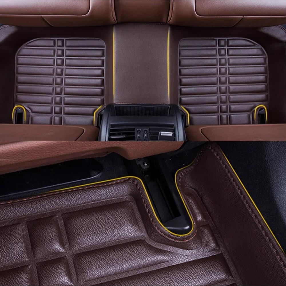 Car Floor Mat for FAW Bestune T77 Lada X-Cross 5 2018~2025 2019 Inner Liner Leather Pad Tray Custom Cover Carpet Rug Accessories