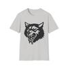Unisex Softstyle Savage Wolf T-Shirt – Gothic Horror and Metalcore Rage