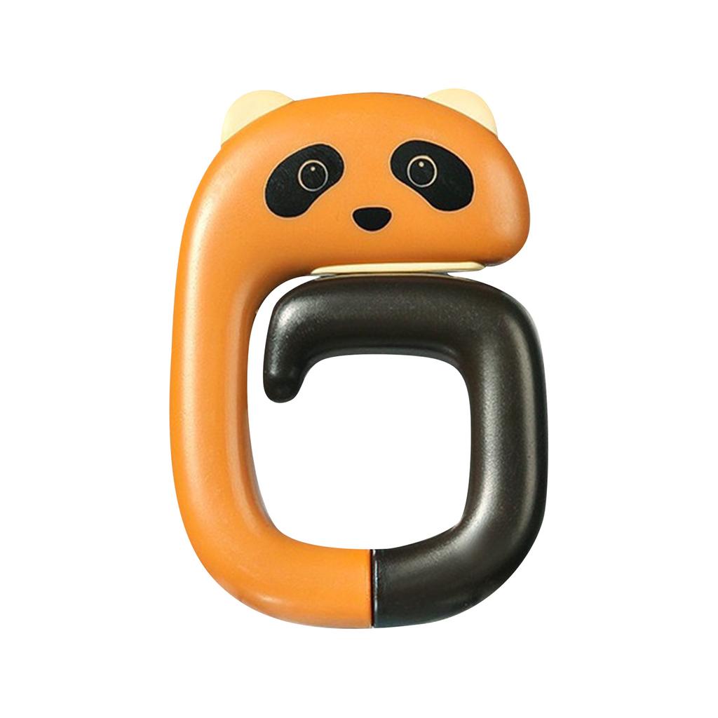 Портативный пластиковый пакет для путешествий, крючок с милыми животными для подвешивания, декоративный крючок для настольной сумки, настенная вешалка, держатель для сумки, вешалка