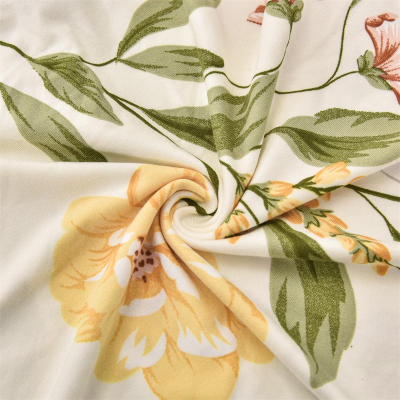 Flowers Printed Club Chair Slipcovers Stretch Spandex Chair Covers Tub Armchair Sofa Cover Single Sofa Cover for Living Room