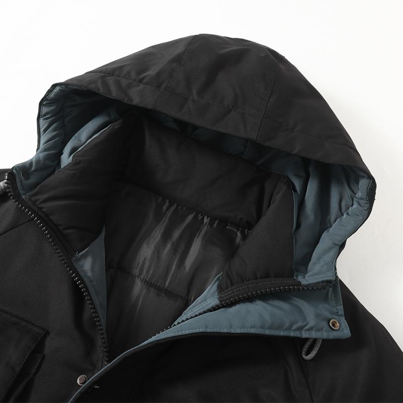 Большие размеры 5XL-11XL Модные мужские парки Зимнее пальто С капюшоном Повседневные Свободные Толстые Теплые Оверсайз Верхняя одежда Мужские куртки