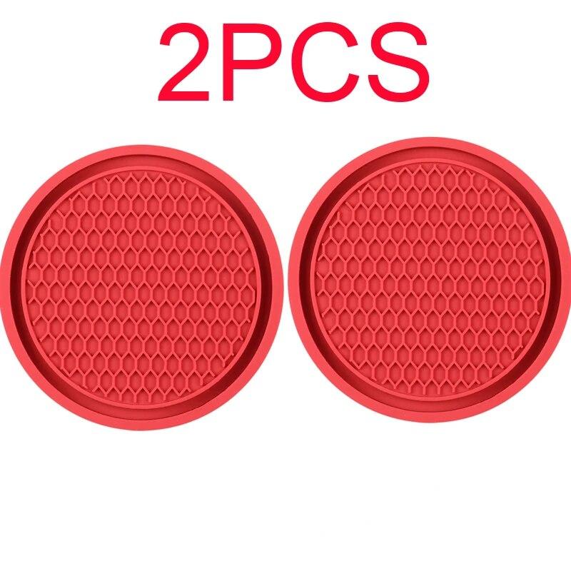 Автомобильный Нескользящий коврик для чашки с водой, украшение со стразами, авто интерьер для украшения автомобиля, аксессуары для тюнинга транспортных средств