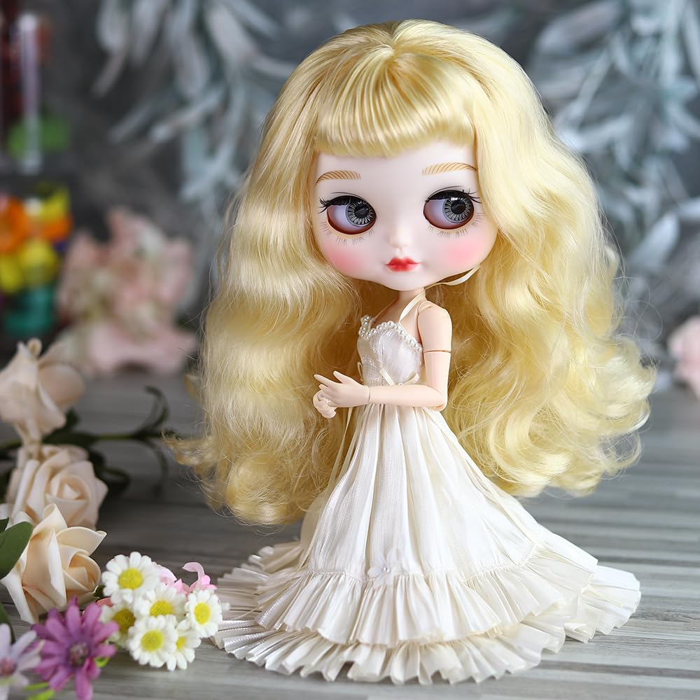 ICY Fortune Days Doll Одежда Синяя Подходит для или 30 см Рост Кукла Платье Подходит для Licca Одежда - Платье, 1/6 Аксессуары, Blythe, Obitsu,