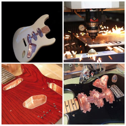 BENECREAT 2 Pieces 99% Pure Copper Plate, Thickness 1mm, Rectangle 200x100mm, Machine Cutting, Precision Processing, for Mold Making