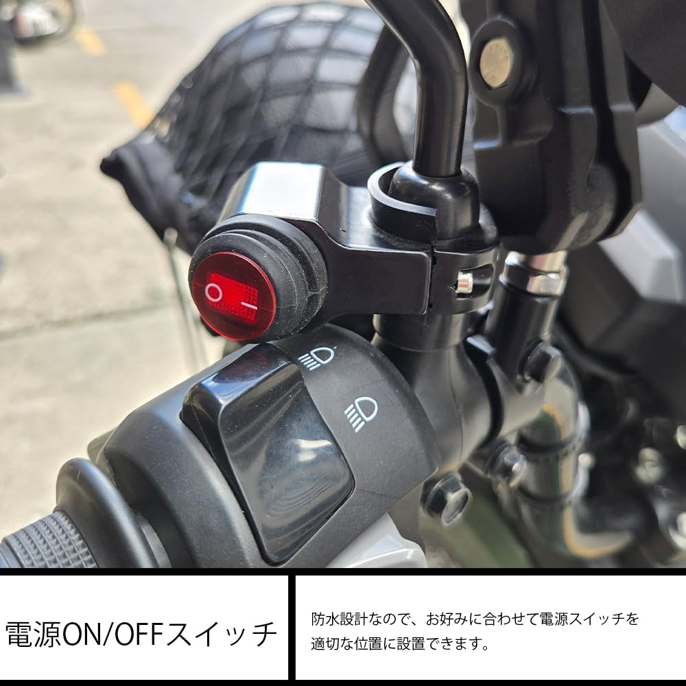 LED Fog Light (Auxiliary Light) Compatible with Honda Cross Cab 110 CC110 Cross Cub 110 JA45 JA60 (Yellow)