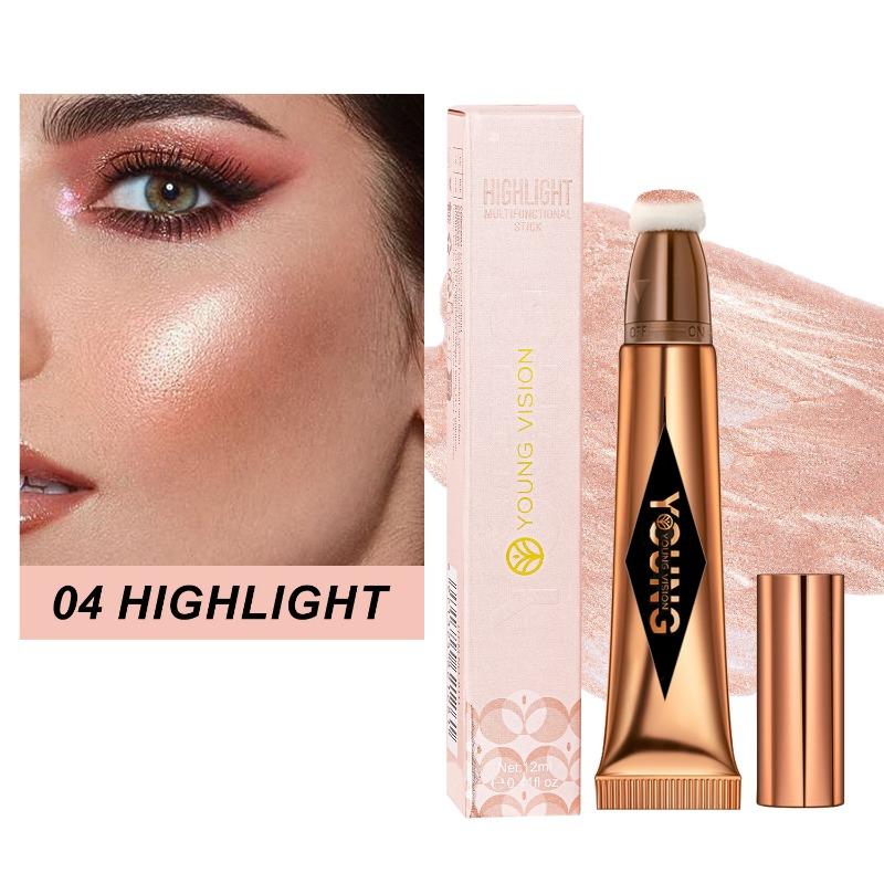 YOUNG VISION Air Cushion Contour Blush Highlighter Stick Разноцветные жидкие румяна для макияжа