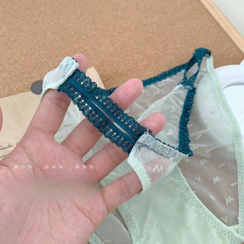 Low Waisted Knickers T-pants Sexy Sweet Triangle Underwear for Women High Slit Women's Briefs Summer Lace Quick Drying Triangle Underwear Panties