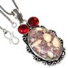 Pendant Dendritic Opal Gemstone Handmade Gift For Her Silver Jewelry 2"