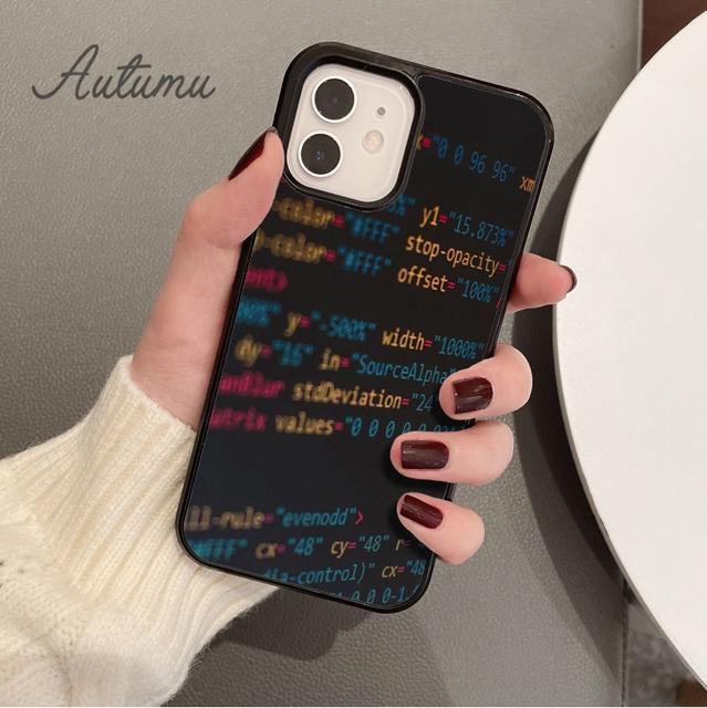 Функция Компьютерная программа Чехол для телефона для iPhone 11 12 13 14 Pro Max mini XR XS SE 2020 6S 7 8 Plus Samsung Galaxy S21 S22 Чехол