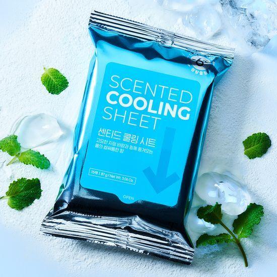 TYPE No. Охлаждающие листы с ароматом 15 листов (нет. 12 / Нет. 91)