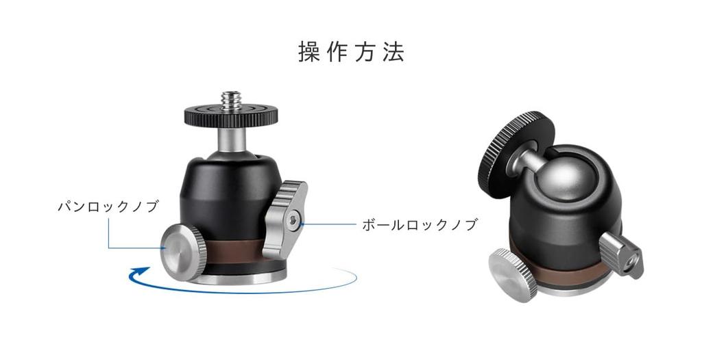 Leofoto Compact Ball Head compatible 19mm ball MBH-19 [1/4-inch diameter]