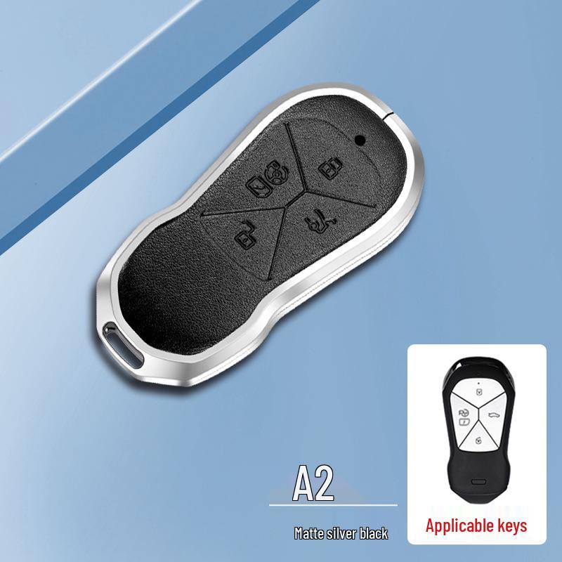 Compatible with XPeng P7i, G6, G9, P5, G3i key case - Premium Protective Shell with Buckle.