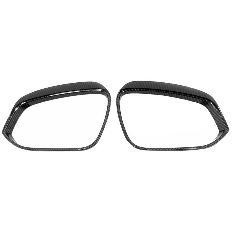 for Toyota RAV4 -2024 / Grand Highlander -2024 / Highlander -2024 Side Mirror Eyebrow Rain Shield Cover Trim 2pcs