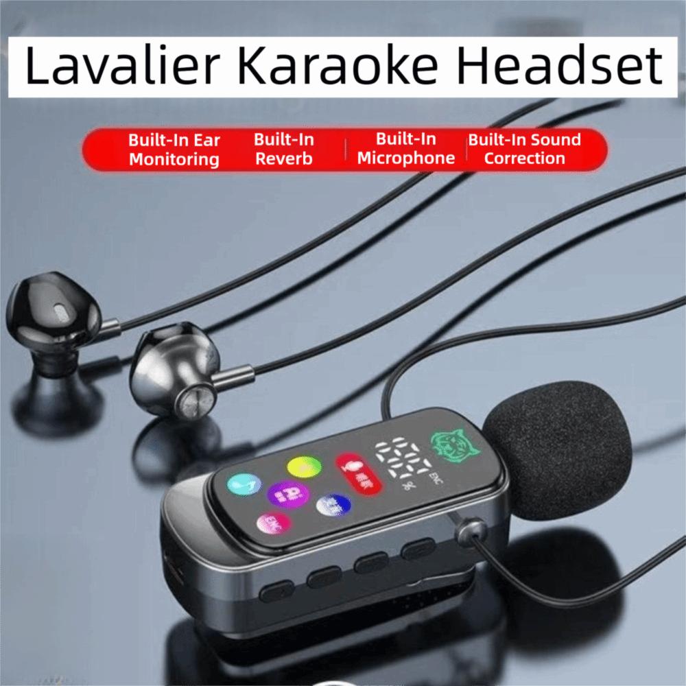 Clip-on Design Wireless Headphones Noise-Canceling Gaming Headsets Mobile Live Streaming