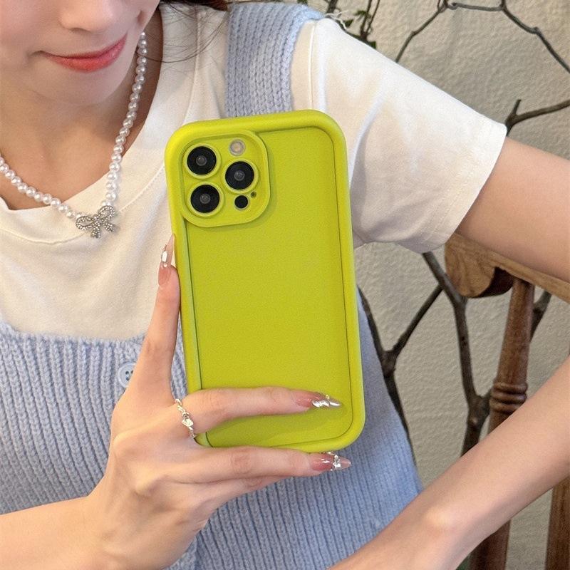Простой однотонный чехол для телефона iPhone 16 Pro Max Apple 15p, 14 с мелкими отверстиями, противоударный 13, мягкий ТПУ