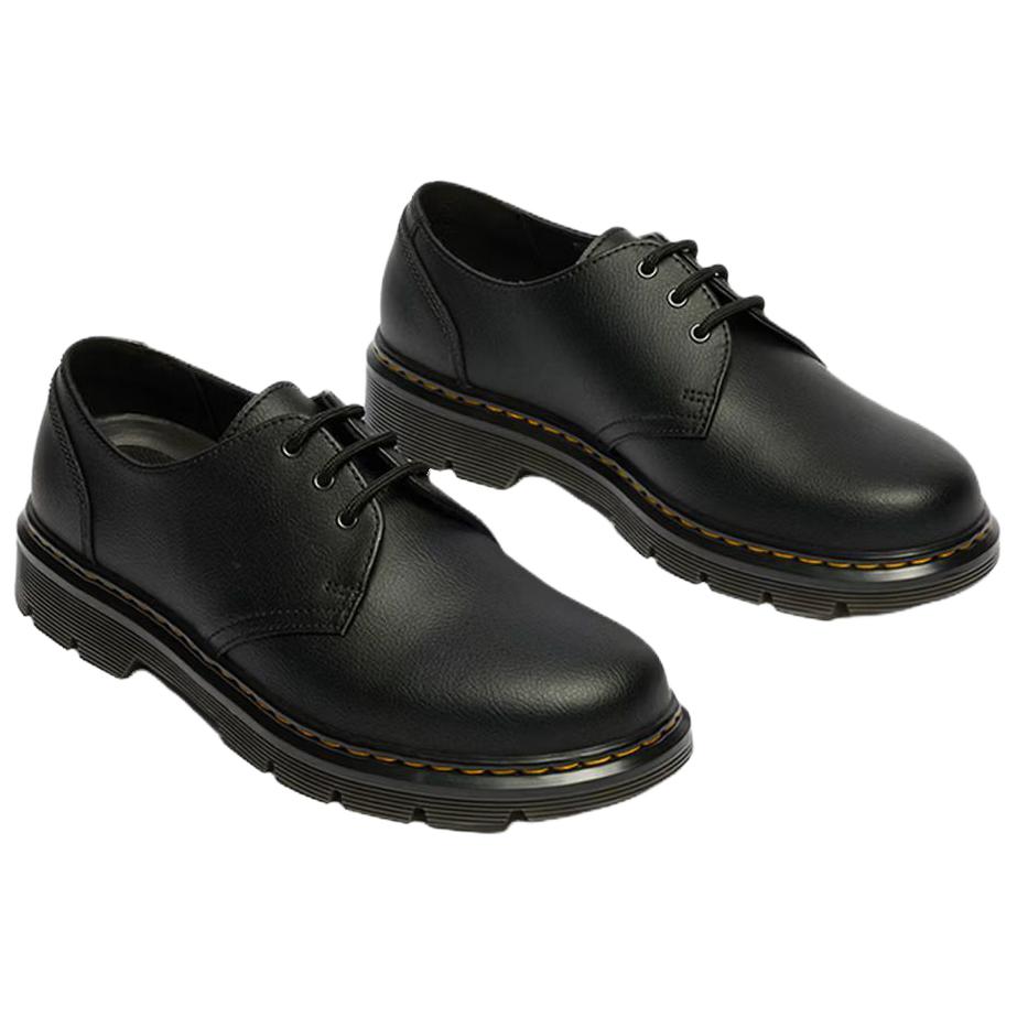 Доктор. Dr. Martens Повседневная кожаная обувь на шнуровке Унисекс Черная 42395001