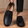 Мужские лоферы из натуральной кожи, слипоны, удобная обувь для ходьбы, повседневные дышащие балетки, легкие мокасины для вождения для мужчин