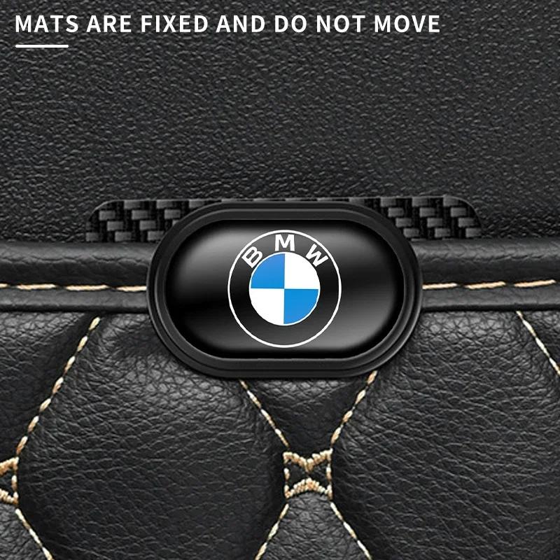 BIFL6 Hot Car Foot Pad Fixing Anti-skid Clip For BMW Performance F30 F20 F10 F40 E92 E91 G20 G30 G05 G06 G07 G11 G01 G02 G32 F34