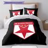 SK Slavia Praha Art Pattern Bedding Home Decoration Birthday Gift ( 1 Duvet Cover + 2 Pillowcase, Without Core),fan Merchandise.