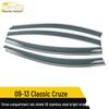 3D Stainless Steel Rain Guards for 09-13 Classic Cruze Sedan
