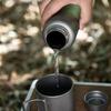 TOMSHOO Титановая бутылка для воды 1 л, легкая спортивная бутылка для воды для походов на открытом воздухе