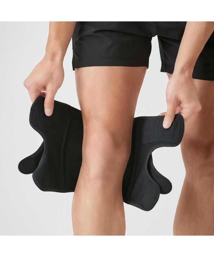 Colantotte MAG Knee Double Size M Supporter, Wrap, Black,